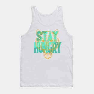 Stay Hungry Teal Zeal Tank Top